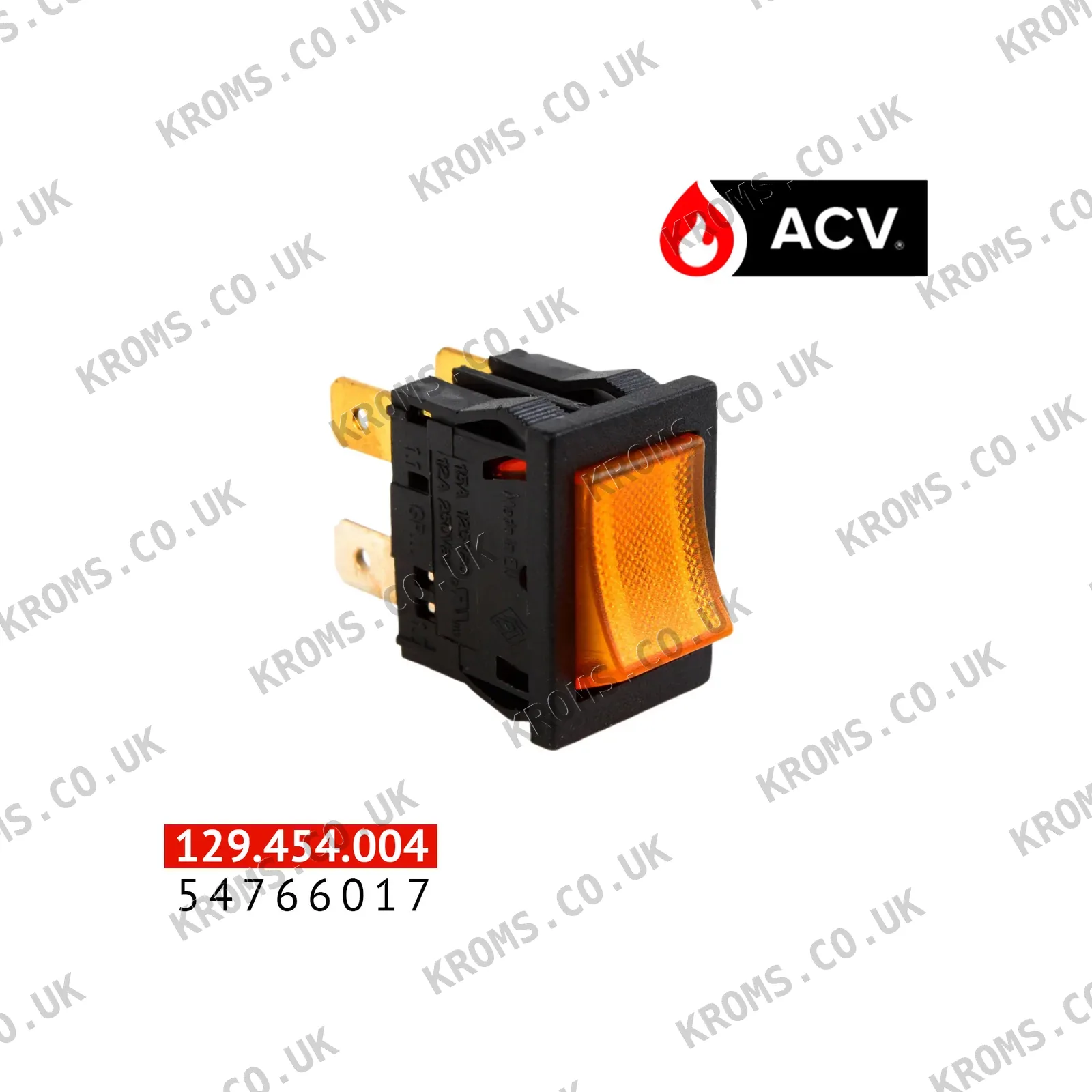 ACV Switch 2p yellow 54766017