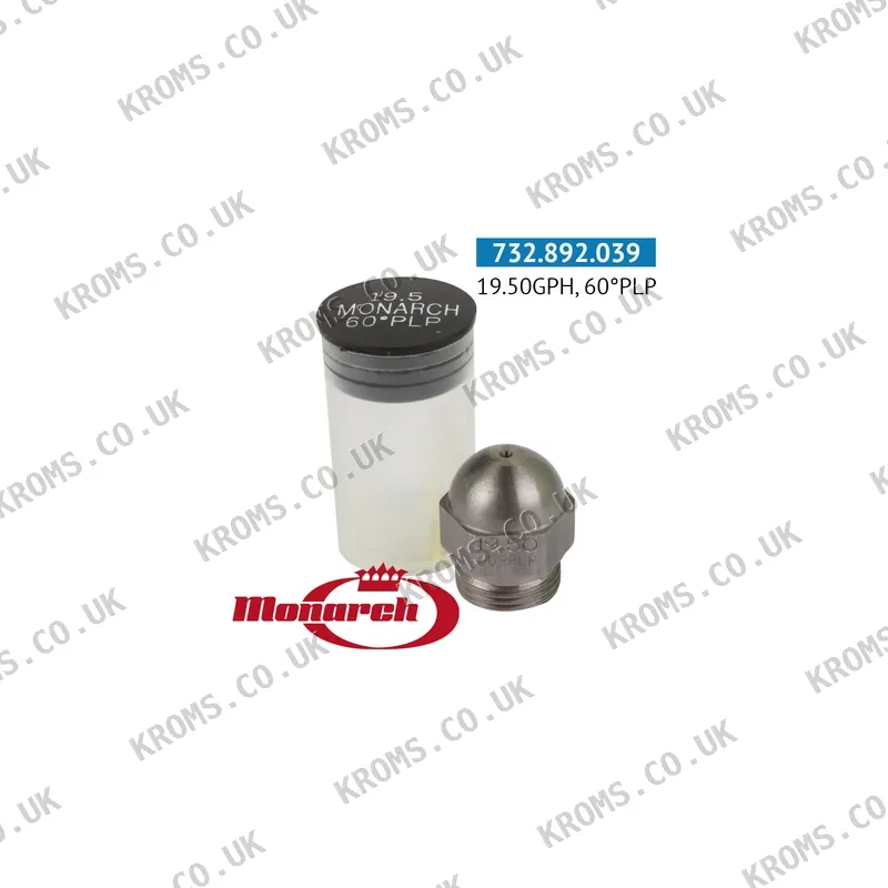 Monarch Oil nozzle 19.50GPH / 60PLP