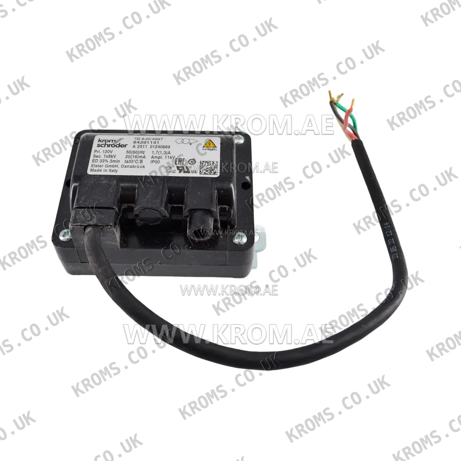 Kromschroder Ignition transformer TZI 8-20/33QT 84391141