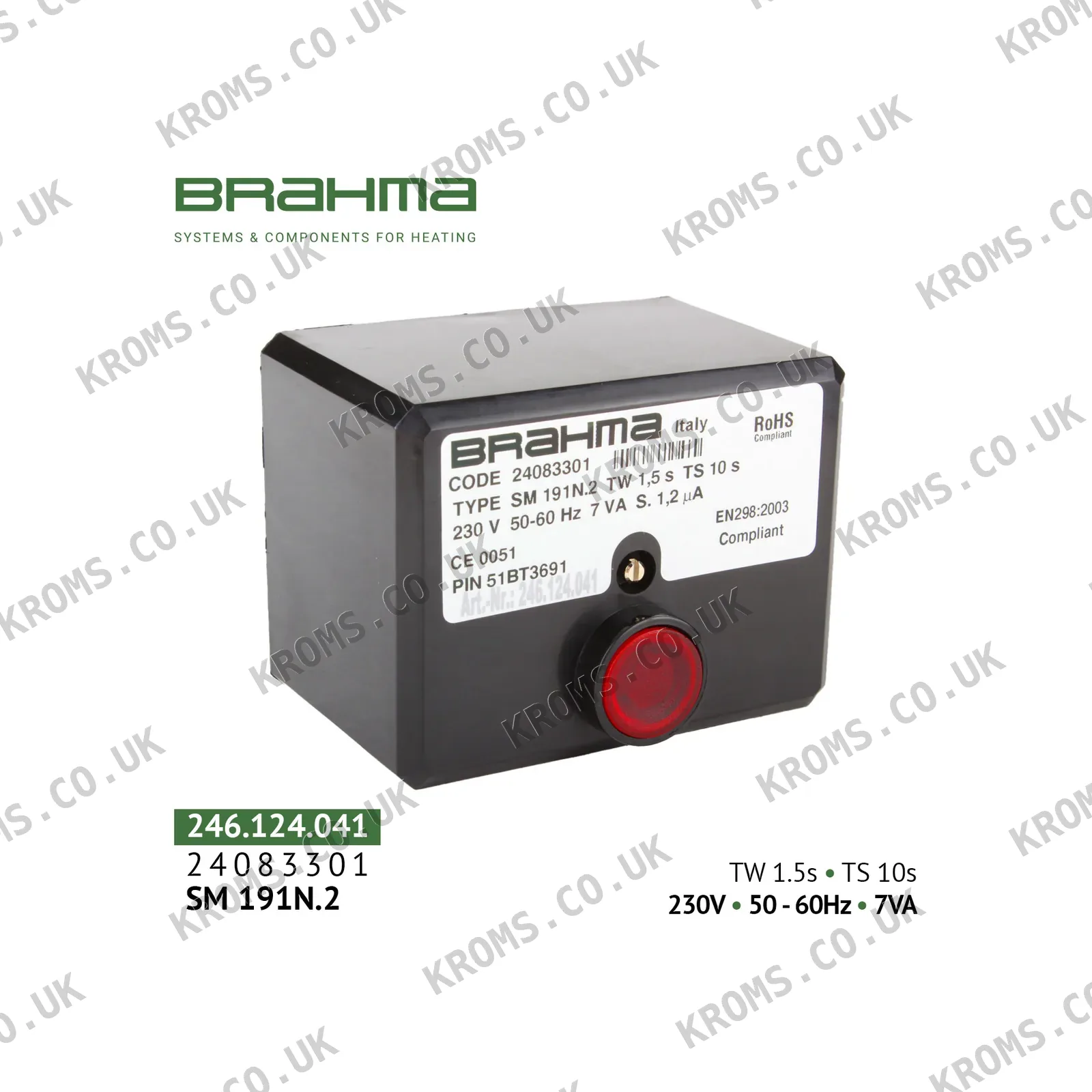 Brahma Control box SM191N.2 24083301