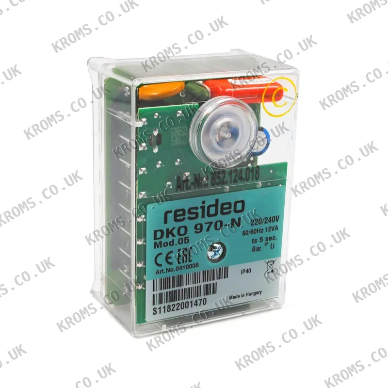 Honeywell Gas burner safety control box DKO970-N mod.05 0410005