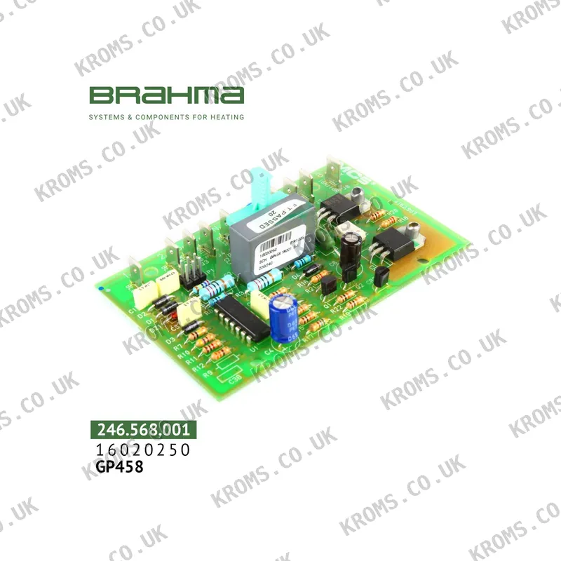Brahma Electronic control board (PCB) GP 458.1N001 16020250