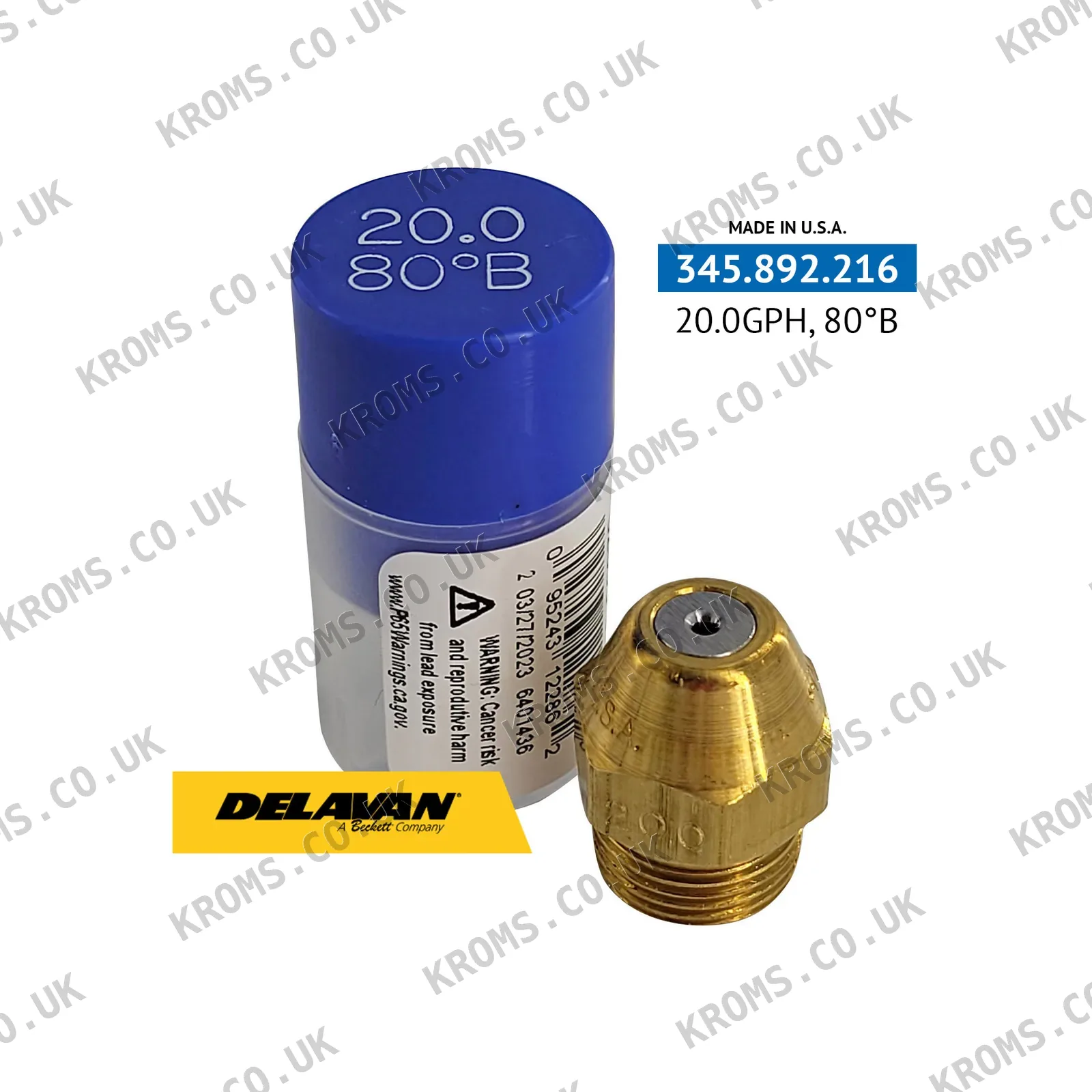 Delavan Oil burner nozzle 02000-80B0