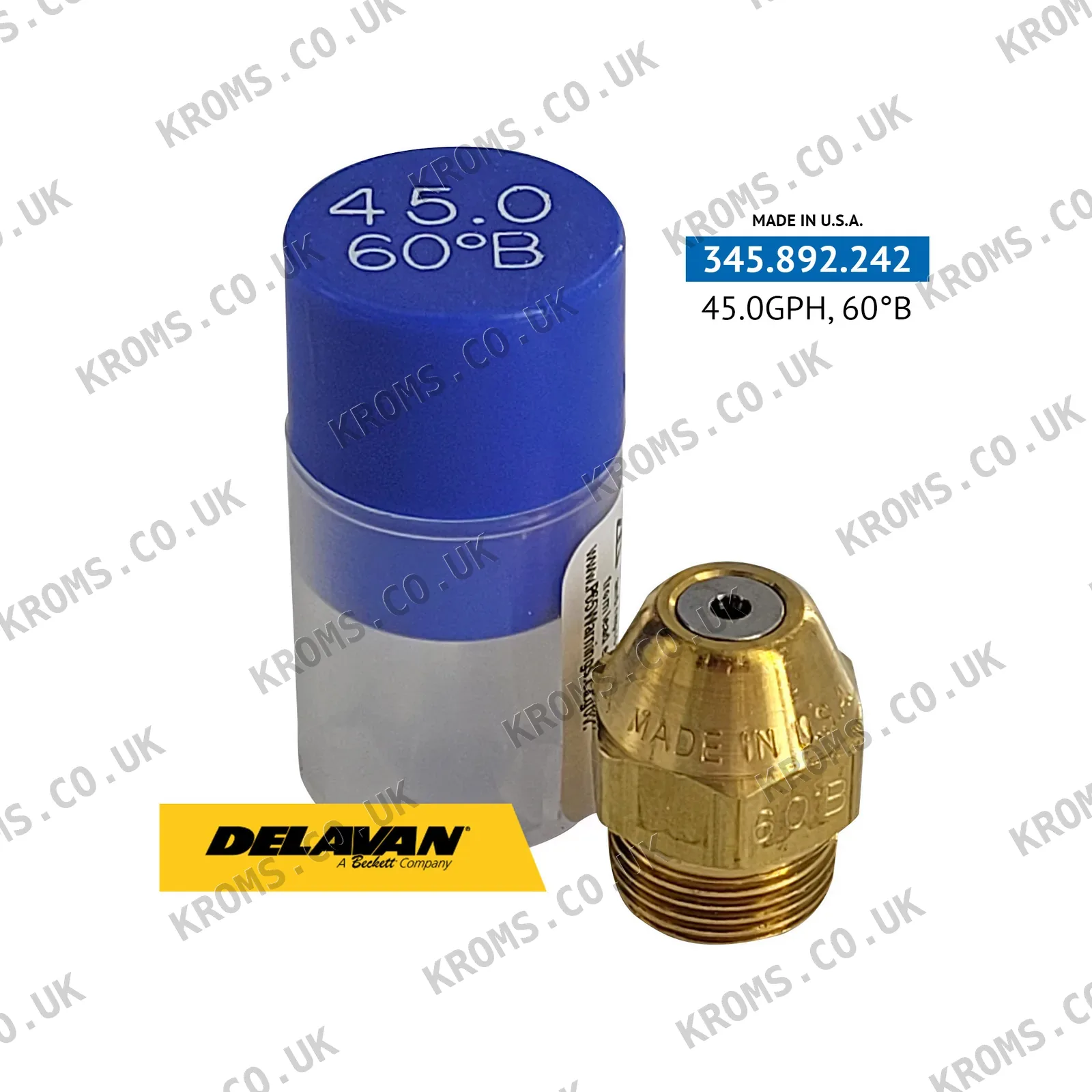 Delavan Oil burner nozzles 04500-60B0