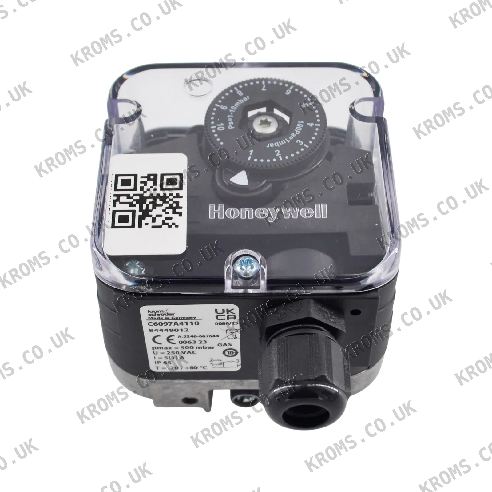 Honeywell Gas pressure switch C6097A4110B