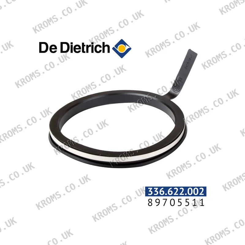 De Dietrich Gasket 7 mm + retainer ring 5 mm 89705511