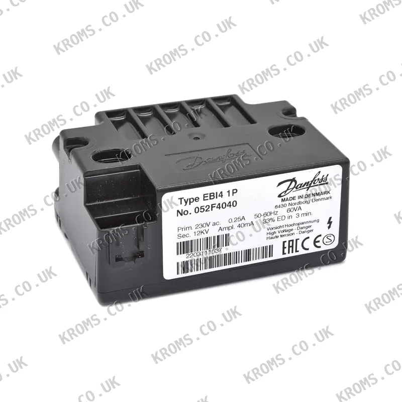 Danfoss Ignition transformer EBI4 1P 052F4240