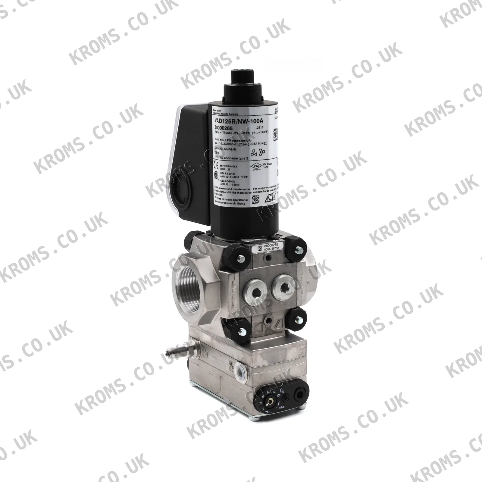 Kromschroder Pressure regulator VAD125R/NW-100A 88000265