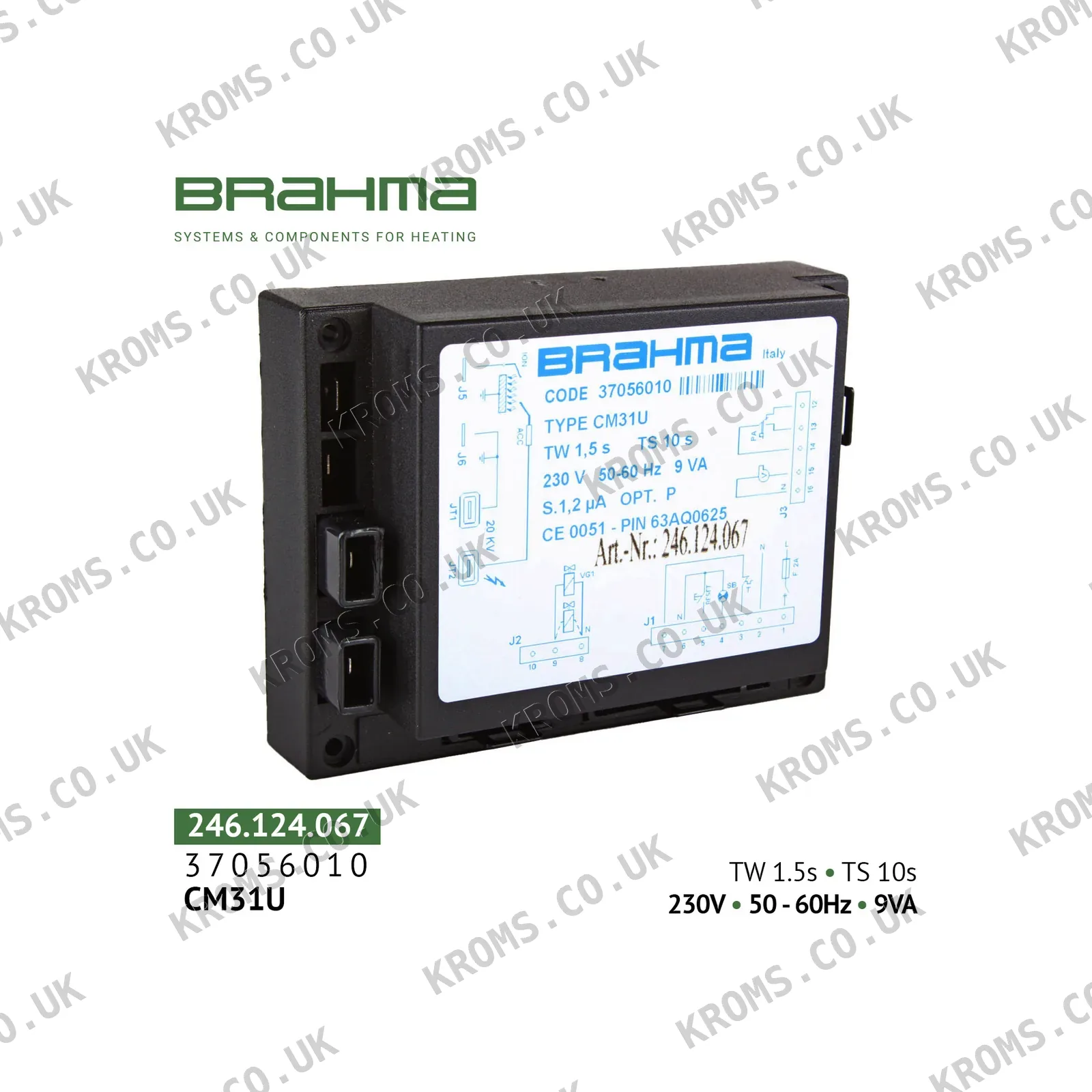 Brahma Control box CM31U 37056010