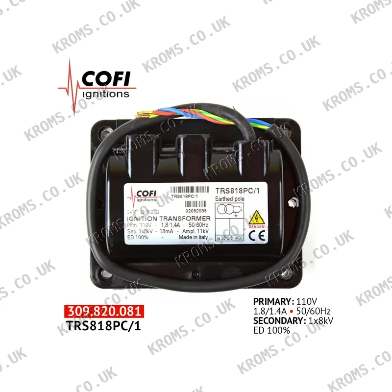Cofi Ignition transformer TRS818PC/1