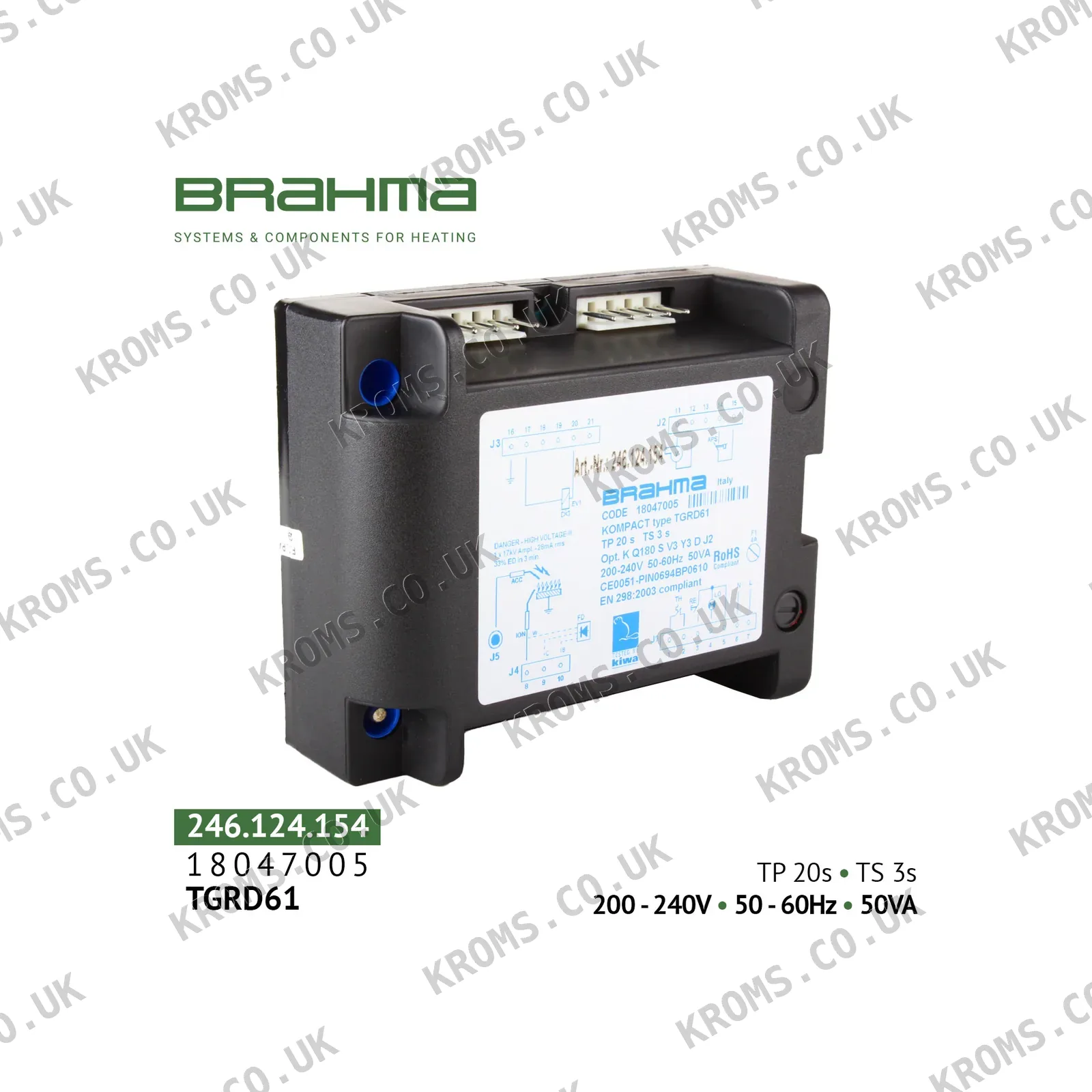 Brahma Control box TGRD61 18047005