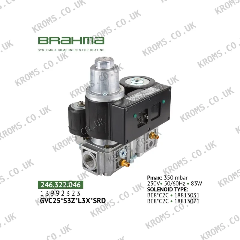 Brahma Gas valve 13992323