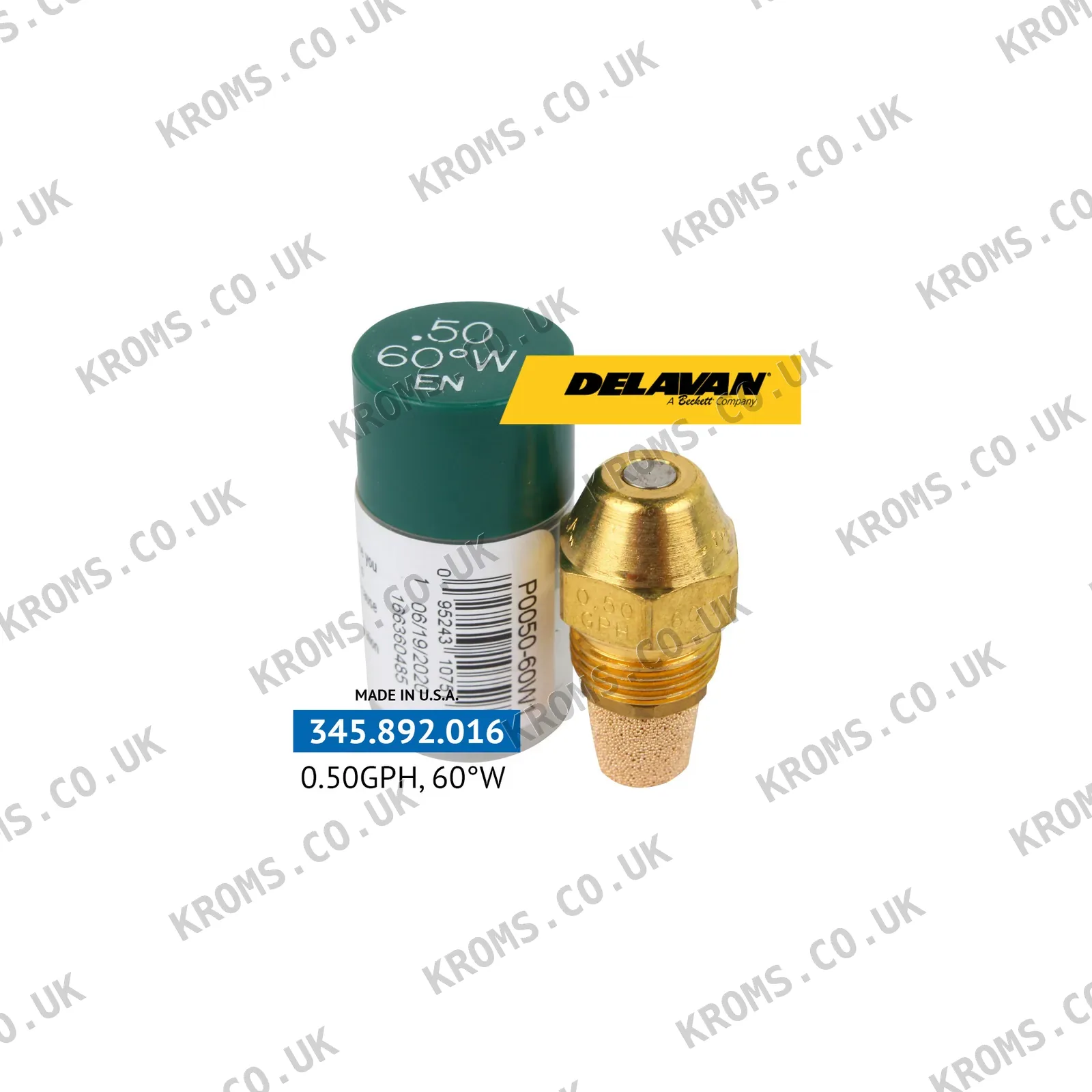 Delavan Oil burner nozzle P0050-60W1