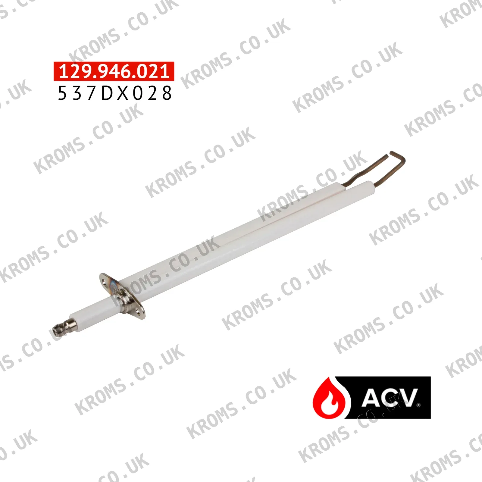 ACV Dual-ceramic electrode 215-10-LH 537DX028