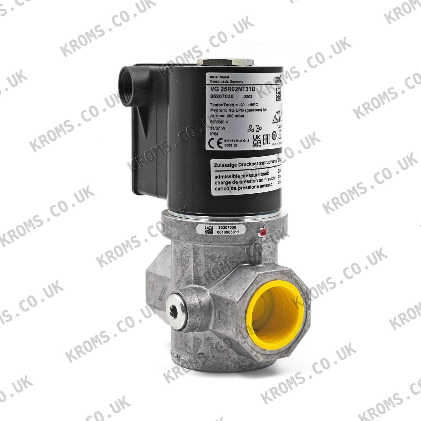 Kromschroder Gas solenoid valve VG25R02NT31D 85207030