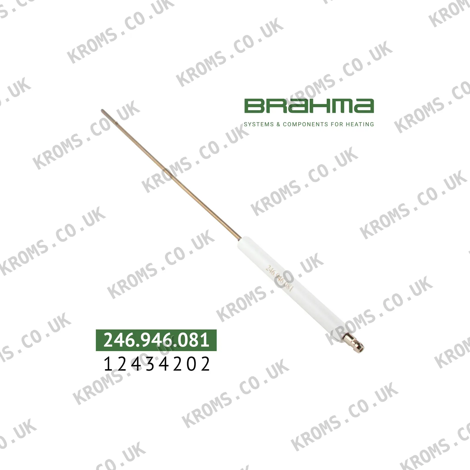 Brahma Ignition electrode K3A1 12434202