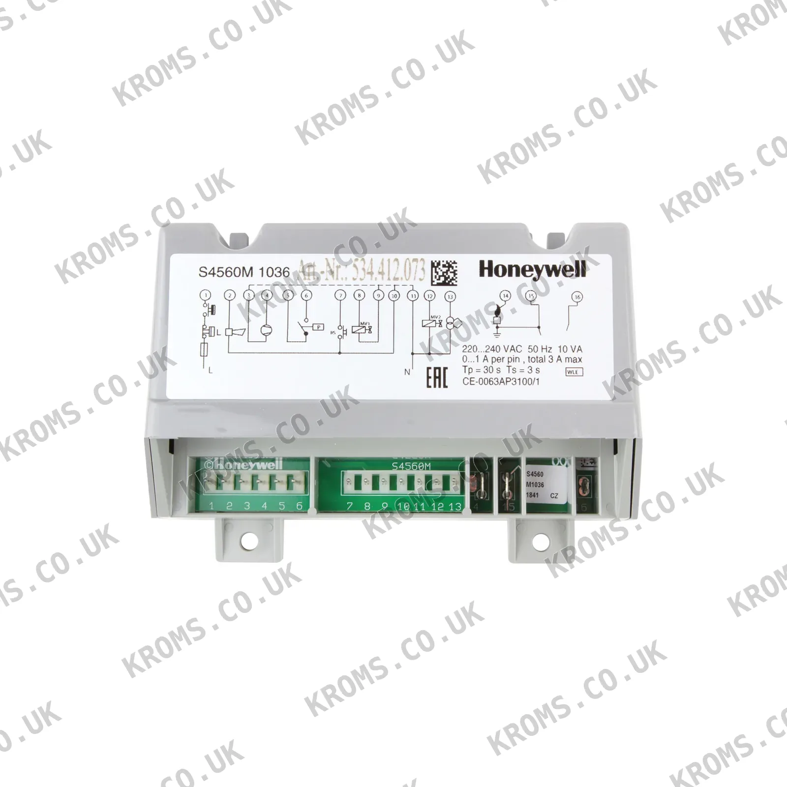 Honeywell Gas boiler control unit S4560M1036U