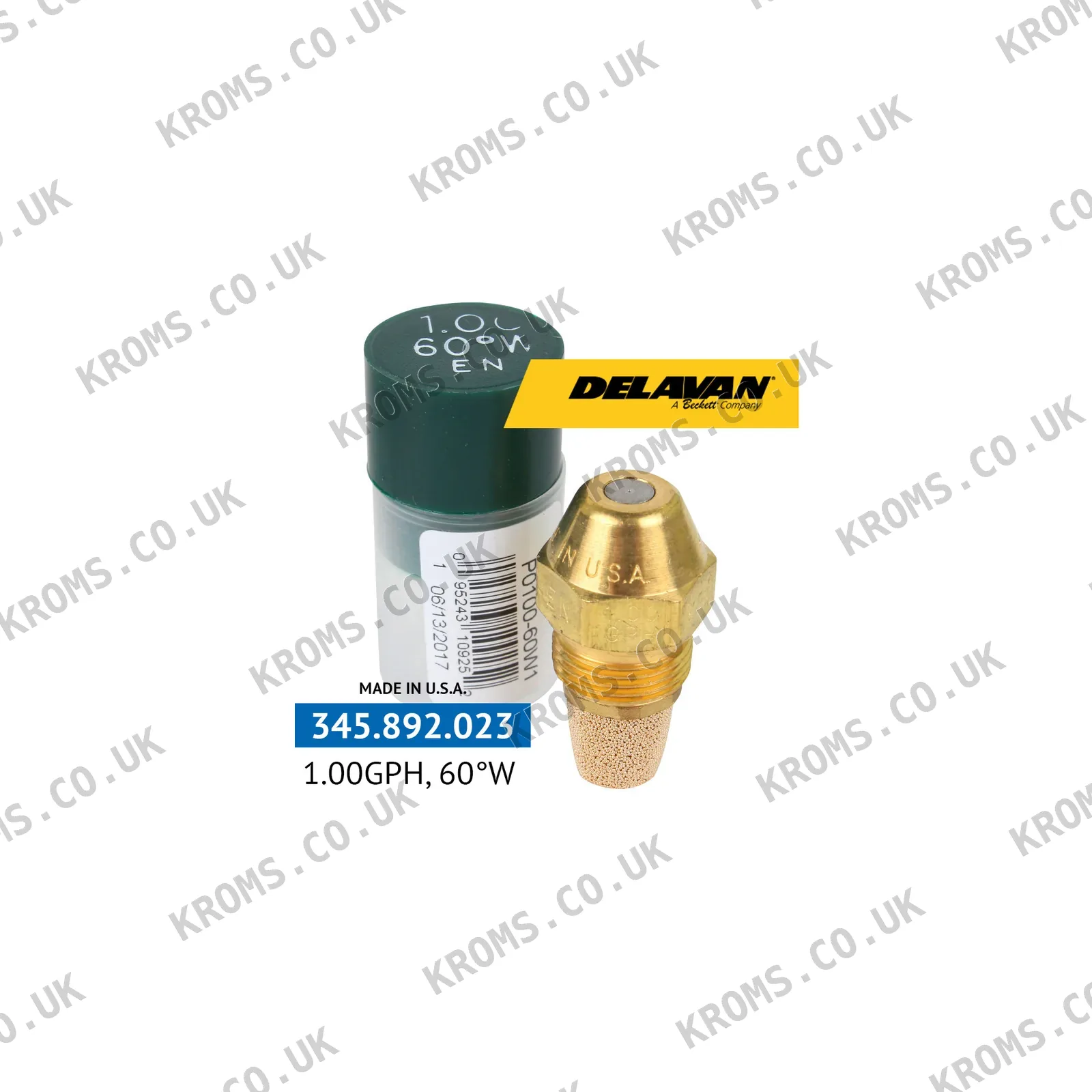 Delavan Oil burner nozzle P0100-60W1