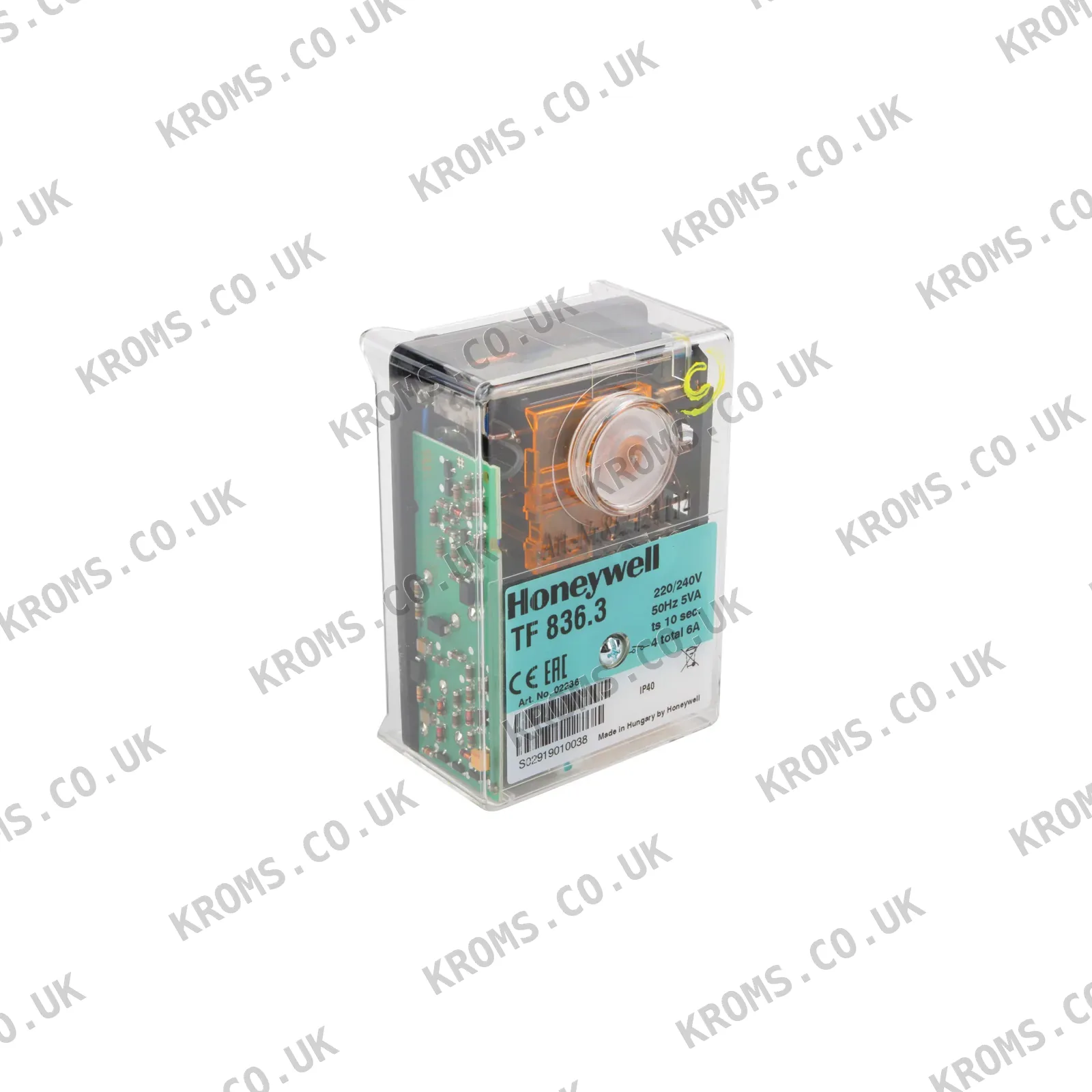 Honeywell control box TF836.3 02236