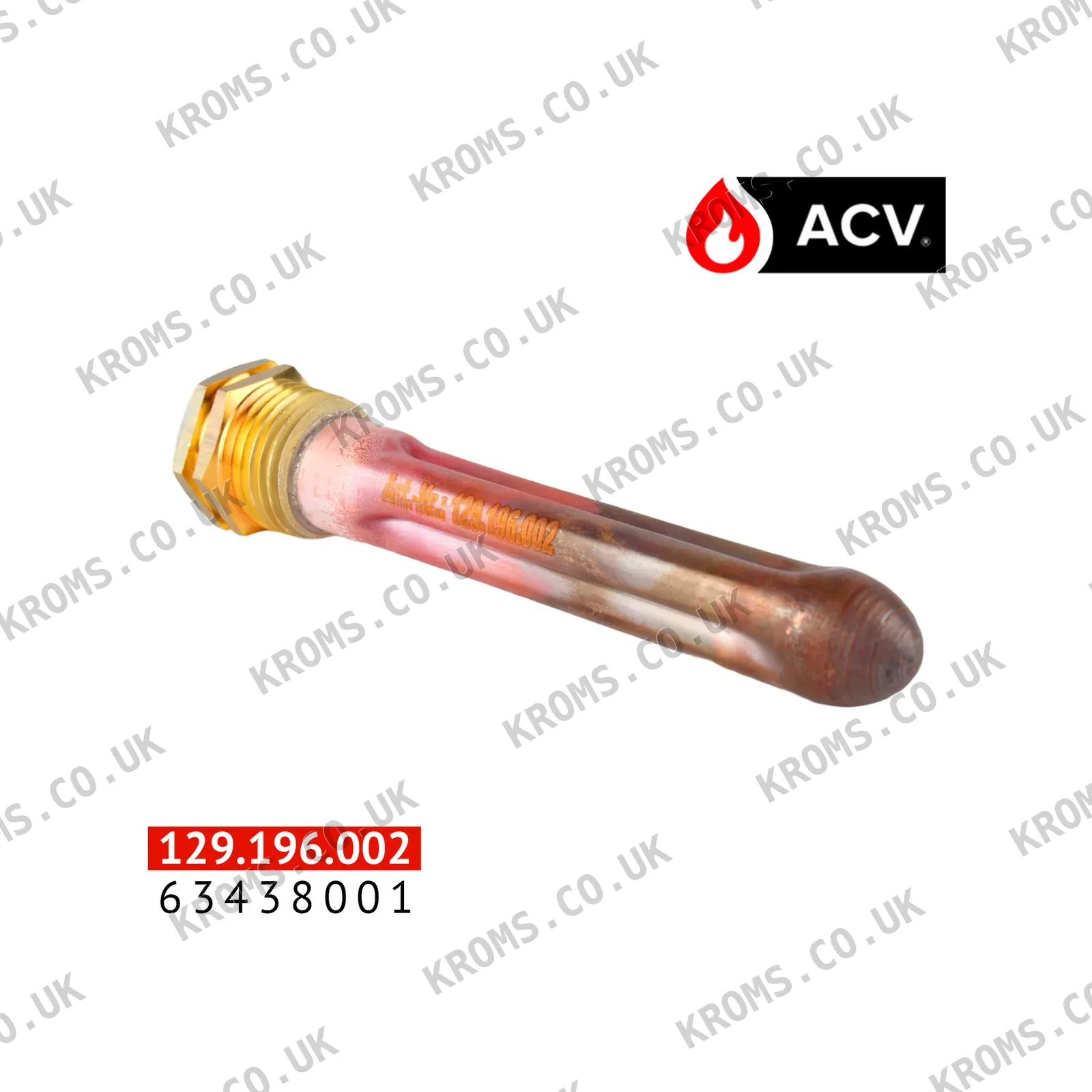 ACV Dry well brass 63438001