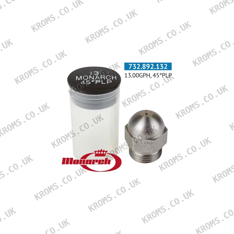 Monarch Oil burner nozzle 13.00GPH / 45PLP