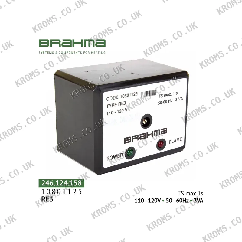 Brahma Flame relay RE3 10801125