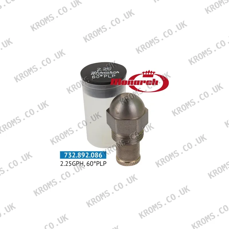 Monarch Oil burner nozzle 2.25GPH / 60PLP
