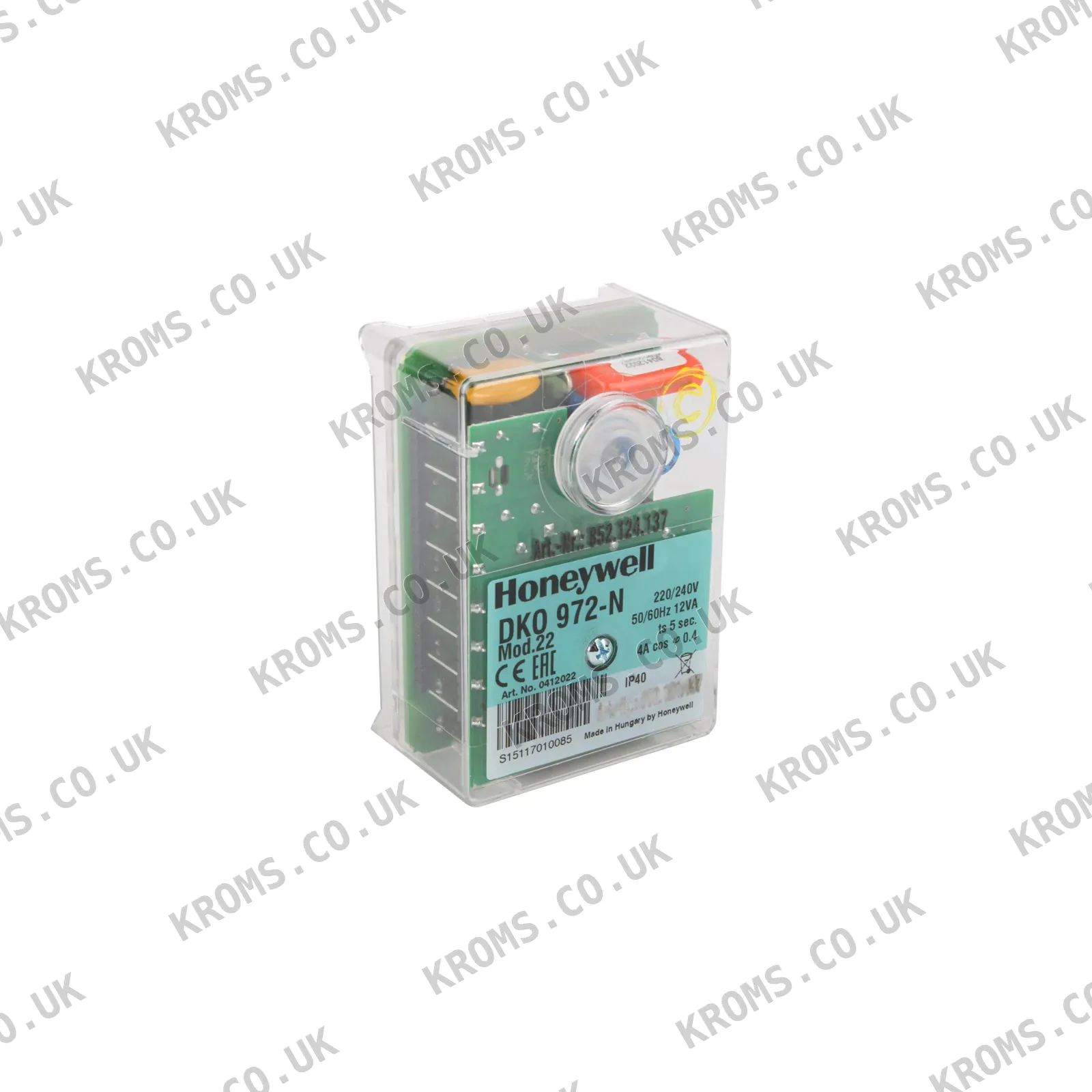 Honeywell Gas burner control box DKO972-N mod.22 0412022