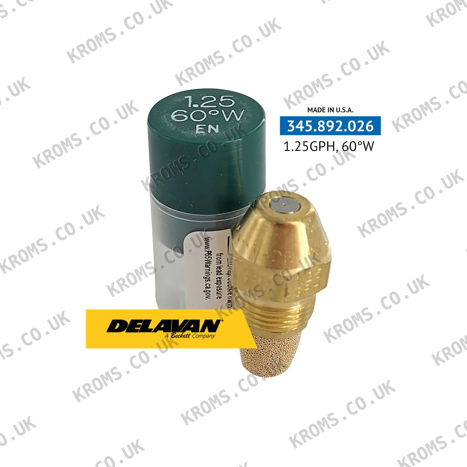 Delavan Oil nozzle P0125-60W1