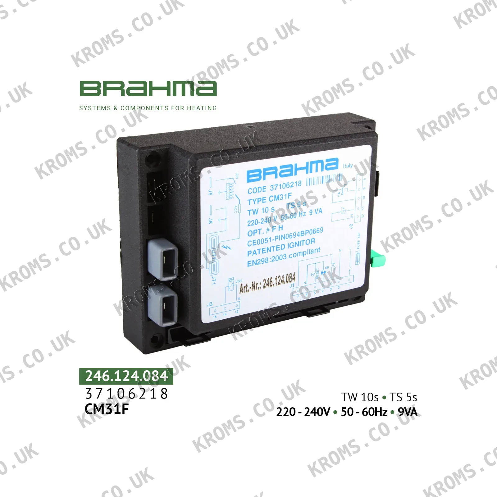 Brahma Microprocessor-based controller CM31F 37106218