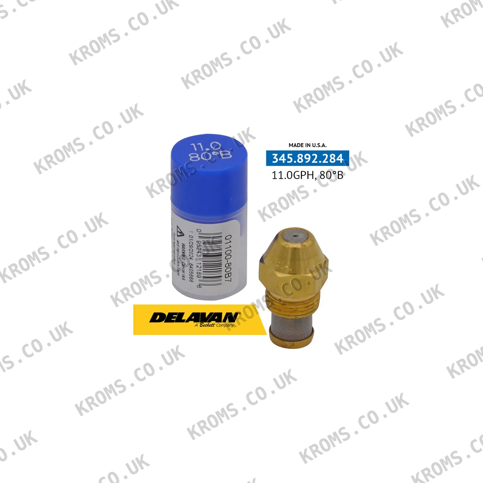 Delavan Oil nozzles 01100-80B7