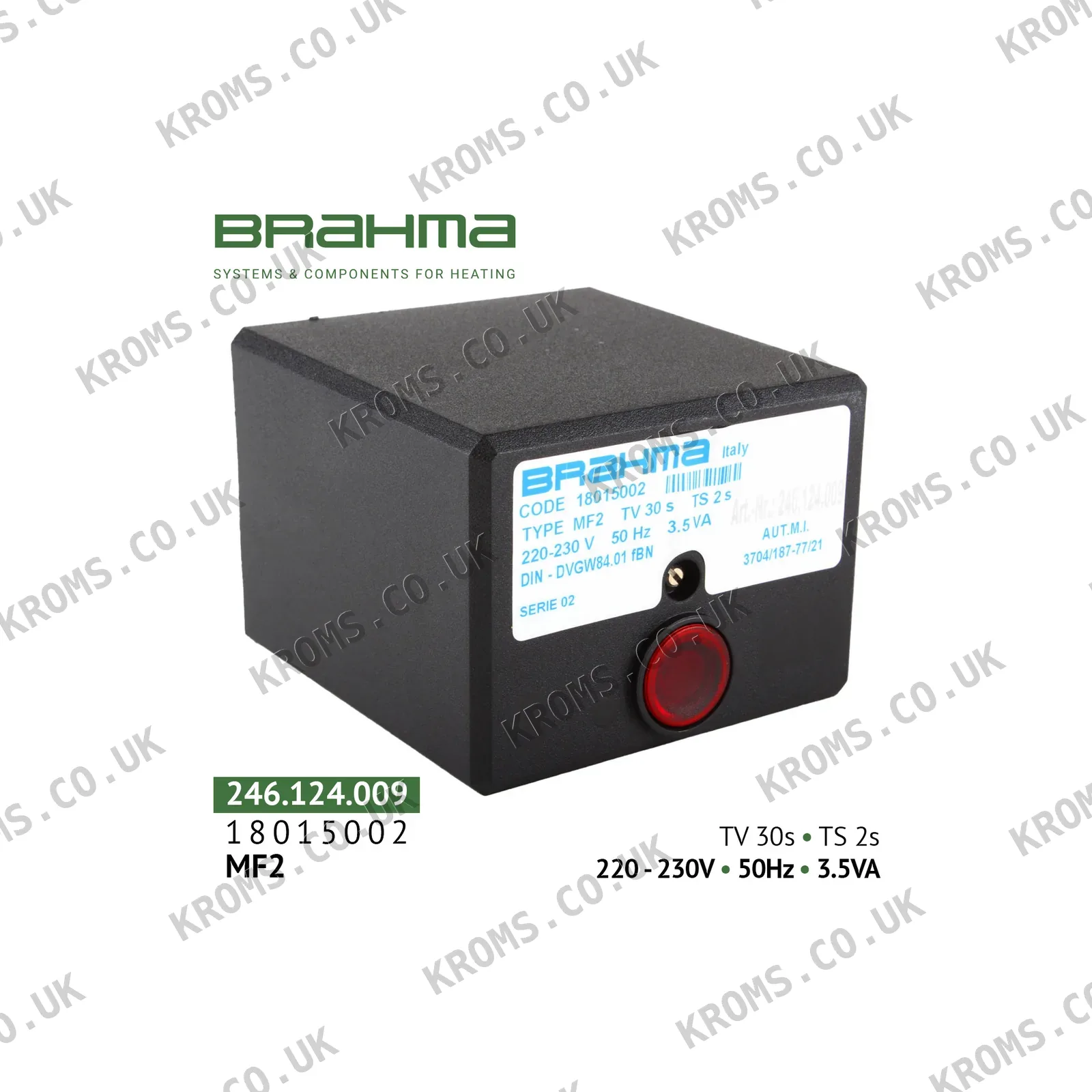 Brahma Burner control unit 18015002