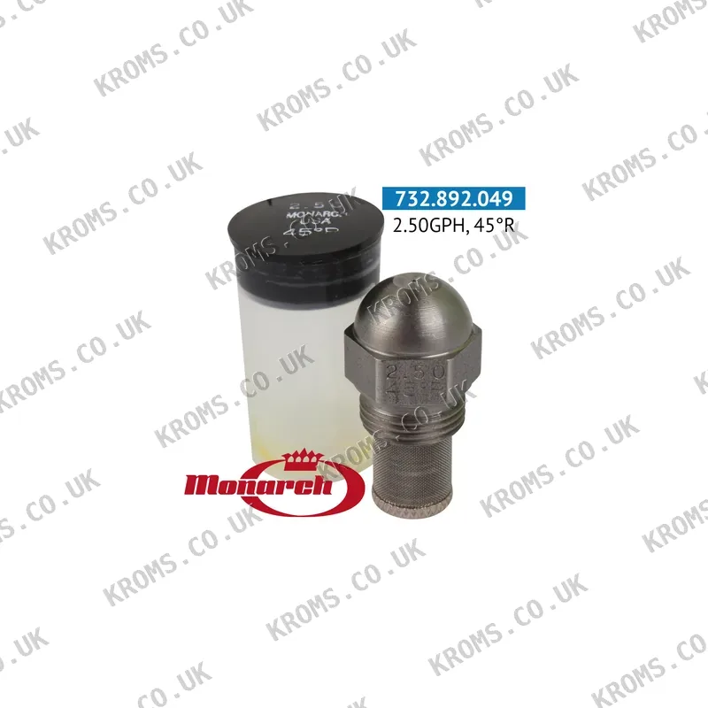 Monarch Oil nozzle 2.50GPH / 45R